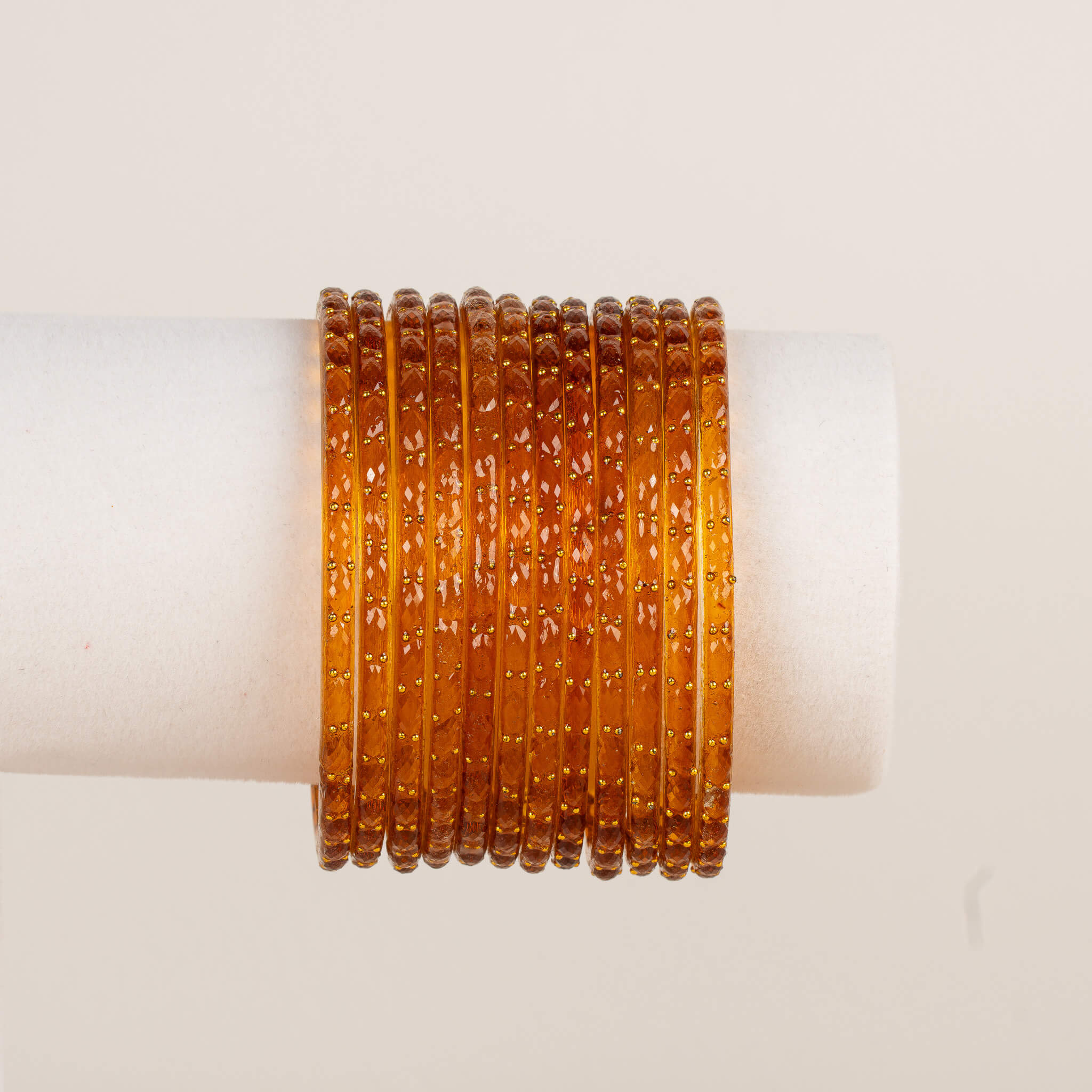 Raindrop Bangles - Oranges & Corals