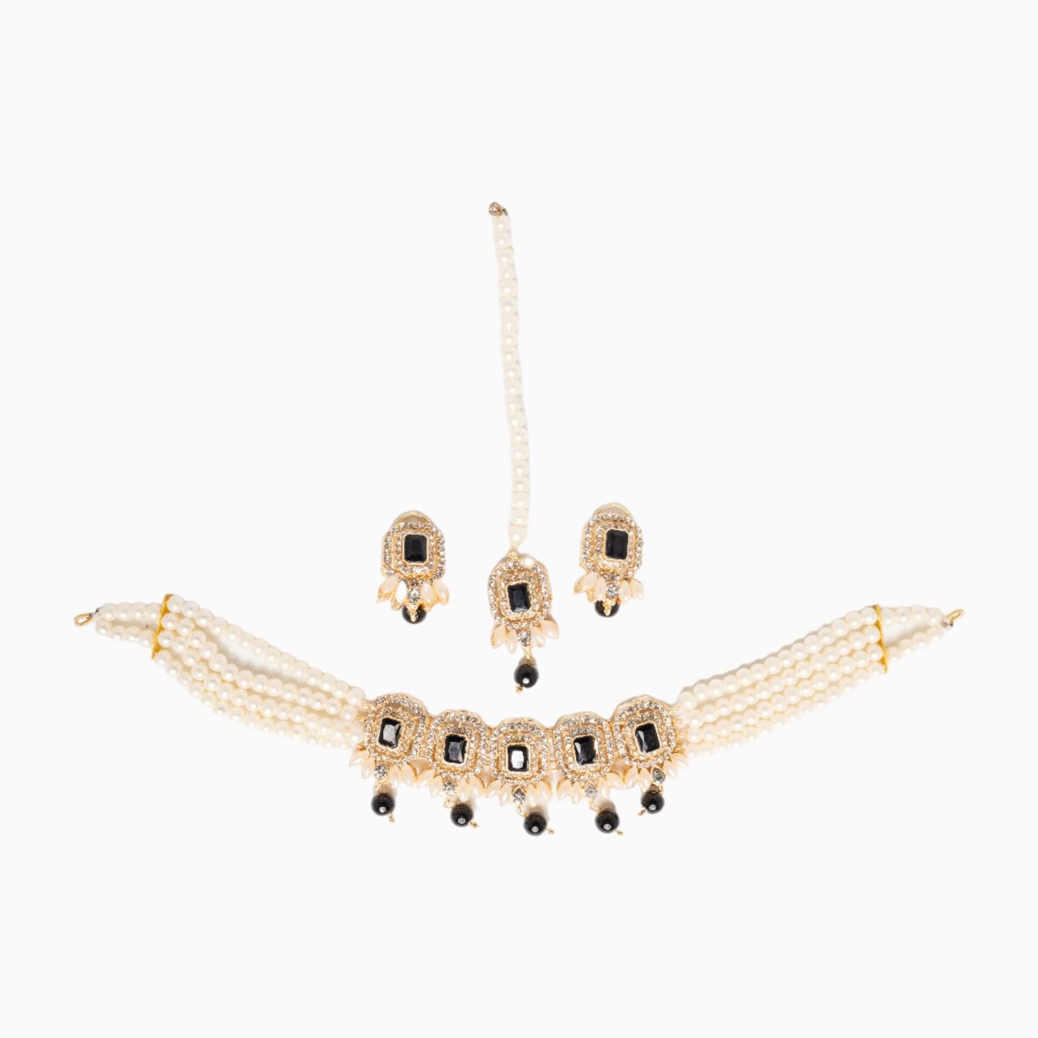 Suhana Mini Choker Set - MAHARANI