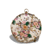 Ivory Blossom Clutch