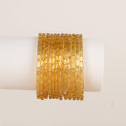 Raindrop Bangles - Oranges & Corals