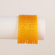 Raindrop Bangles - Oranges & Corals