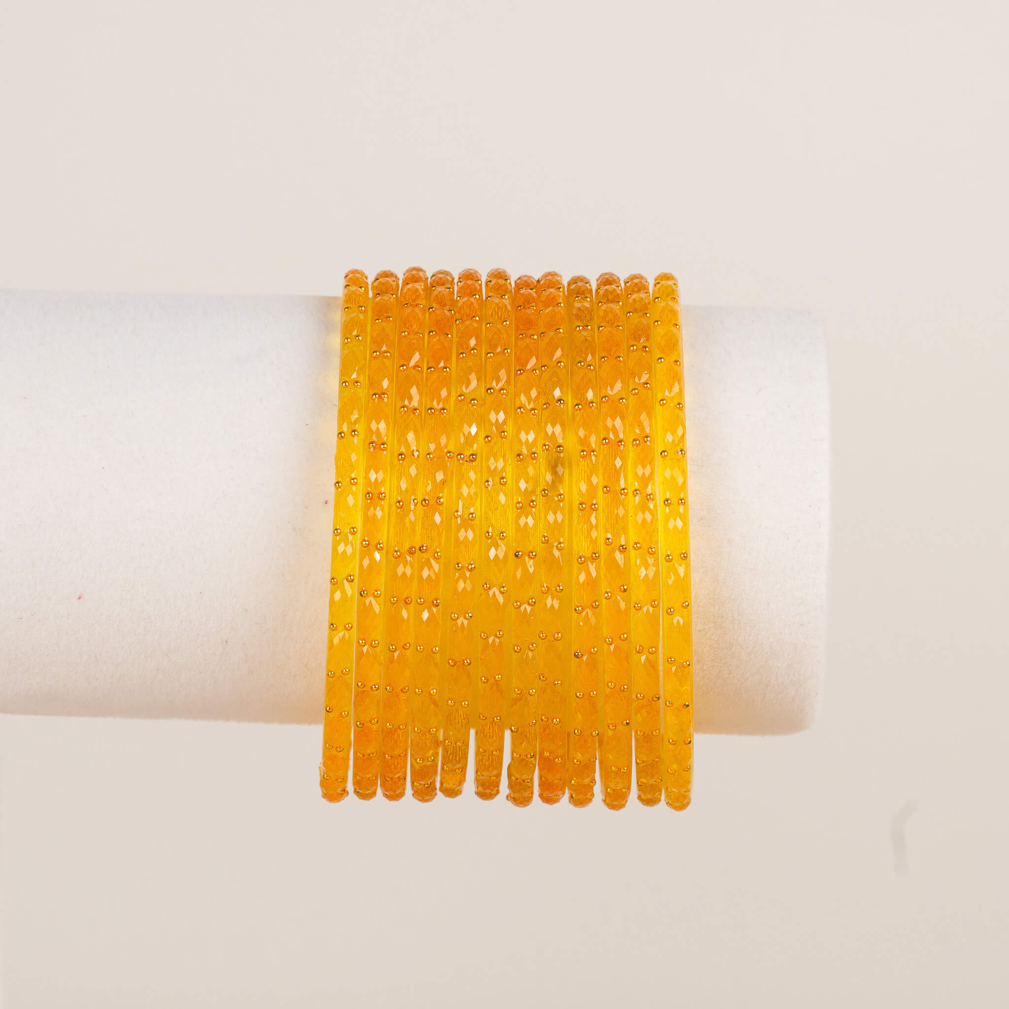 Raindrop Bangles - Oranges & Corals