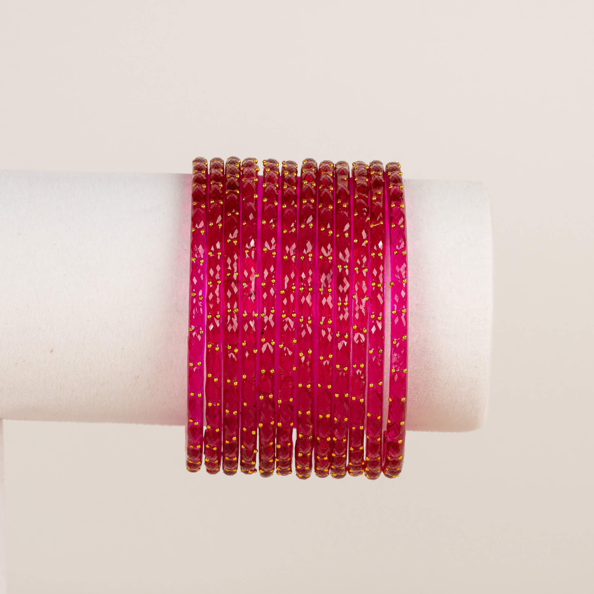 Raindrop Bangles - Reds & Pinks