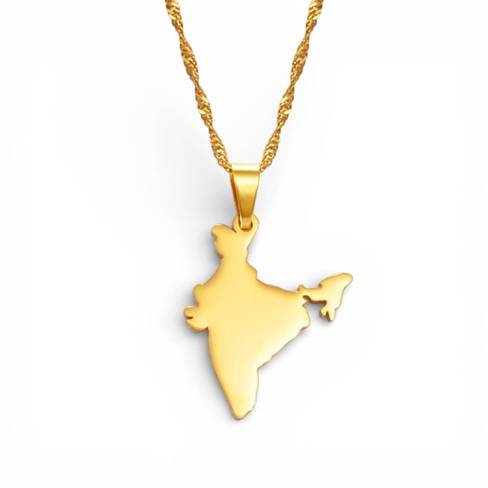 India Map - Necklace