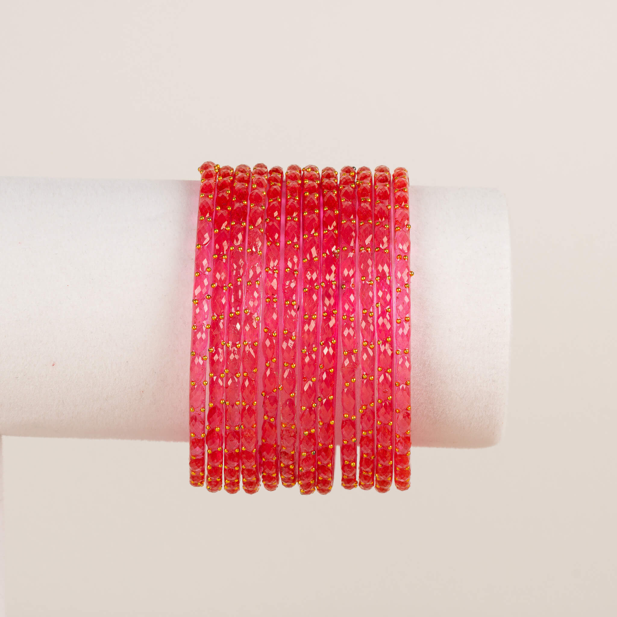 Raindrop Bangles - Reds & Pinks