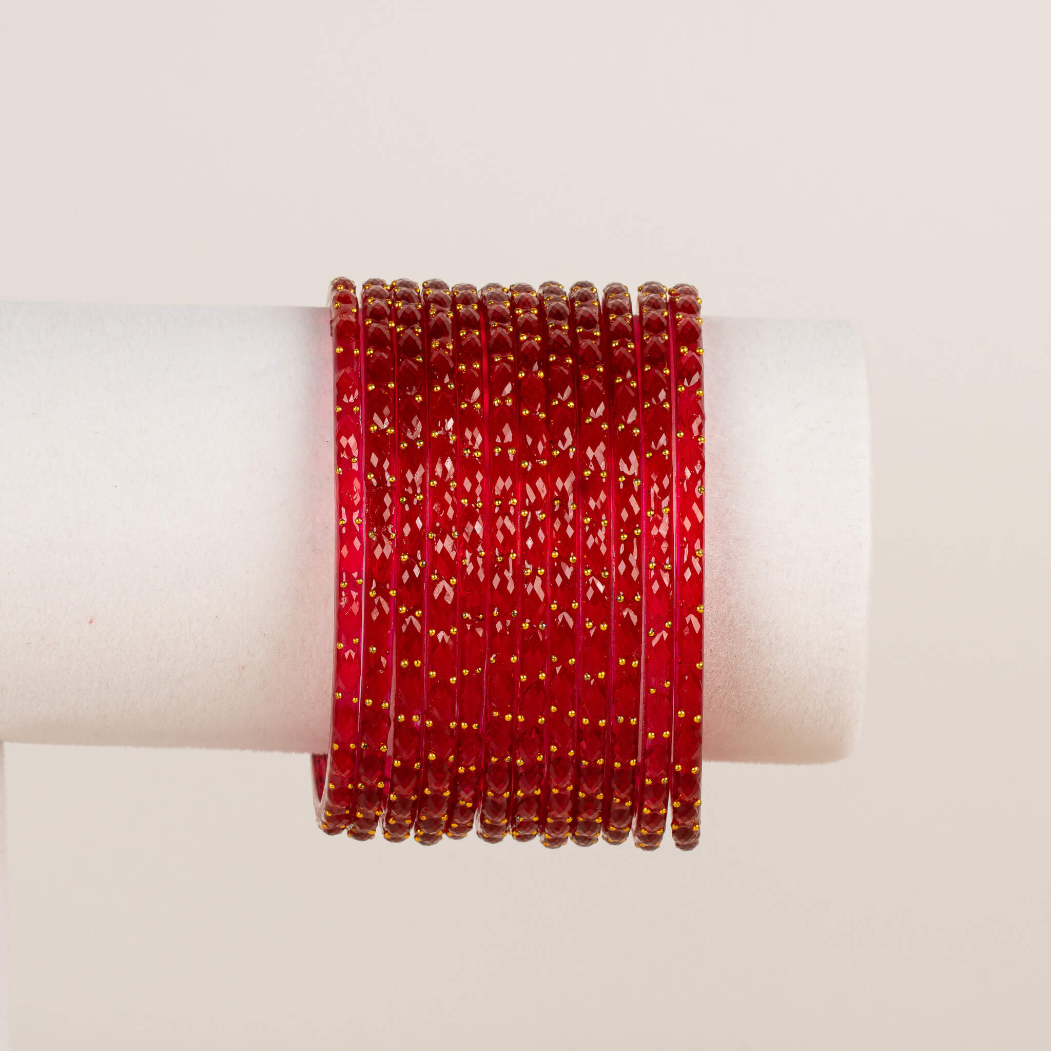 Raindrop Bangles - Reds & Pinks