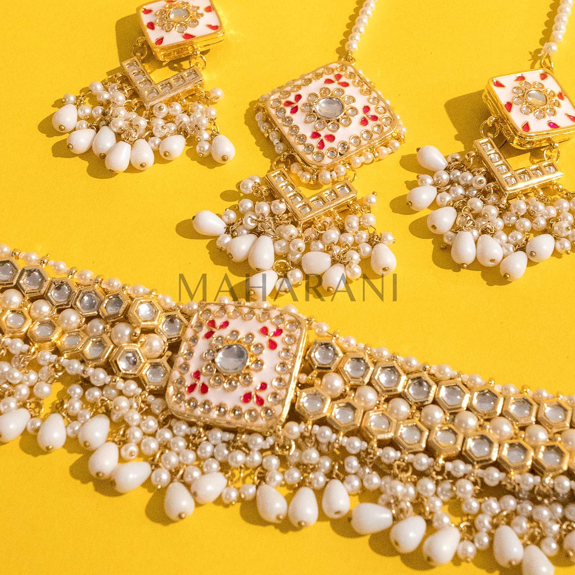 Sawan Choker Set - MAHARANI